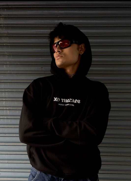 Premium Black Oversized Hoodie