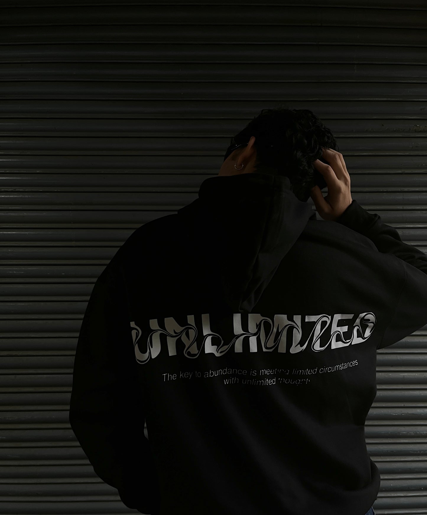 Premium Black Oversized Hoodie