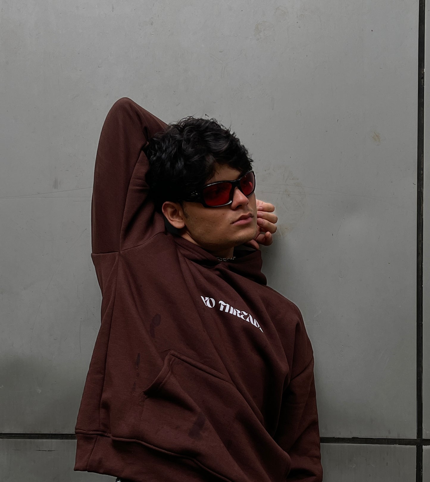 Brown Oversized Hoodie