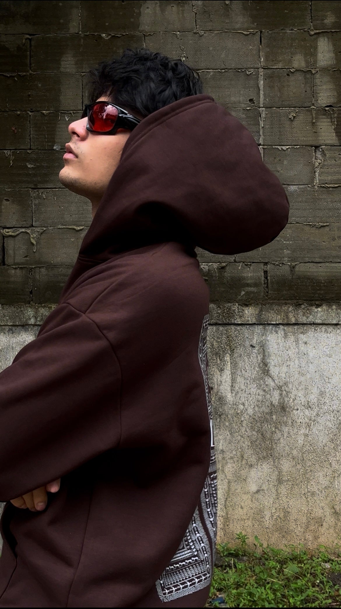 Brown Oversized Hoodie