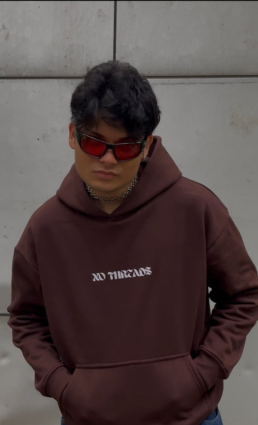 Brown Oversized Hoodie