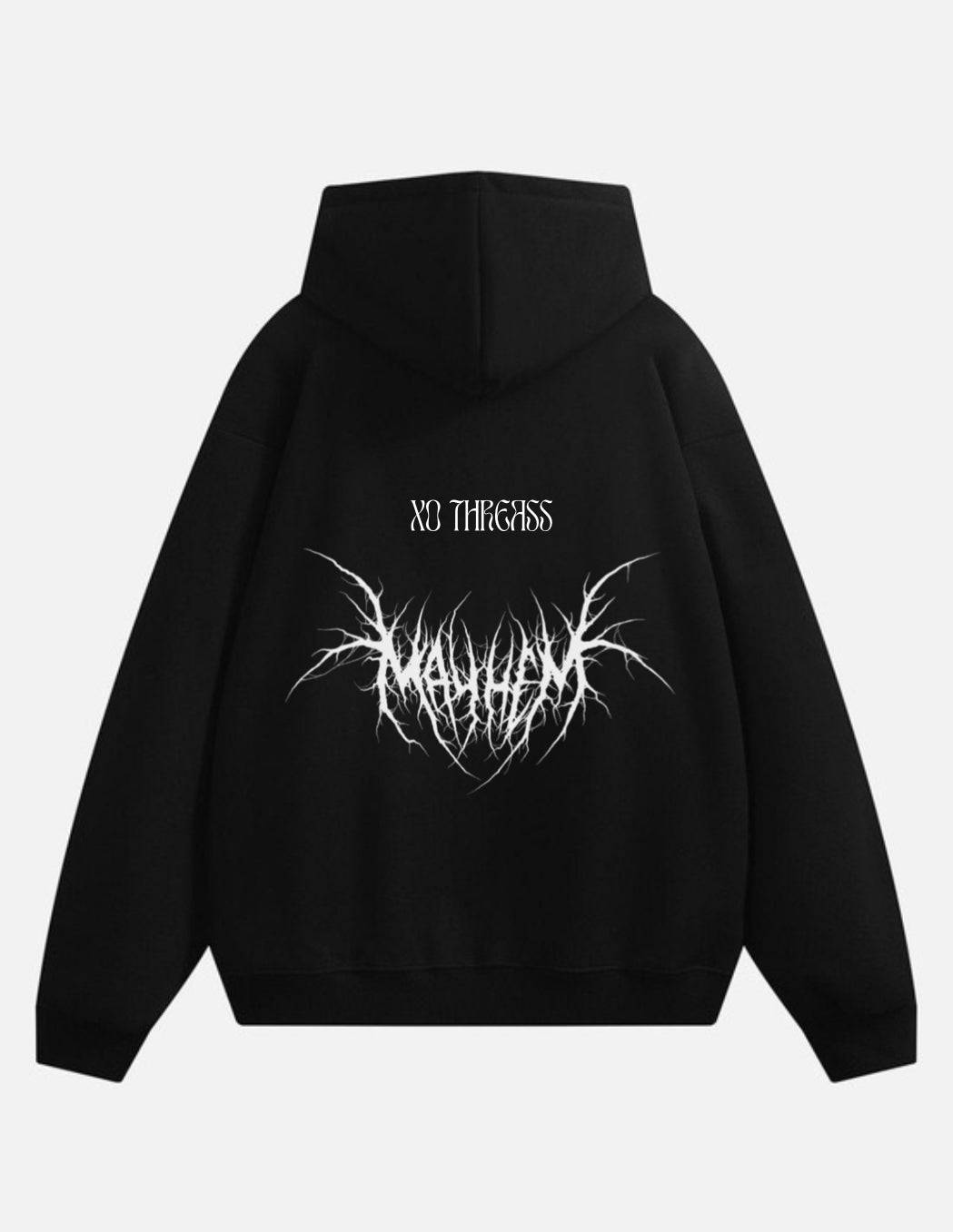 Black Oversized Hoodie