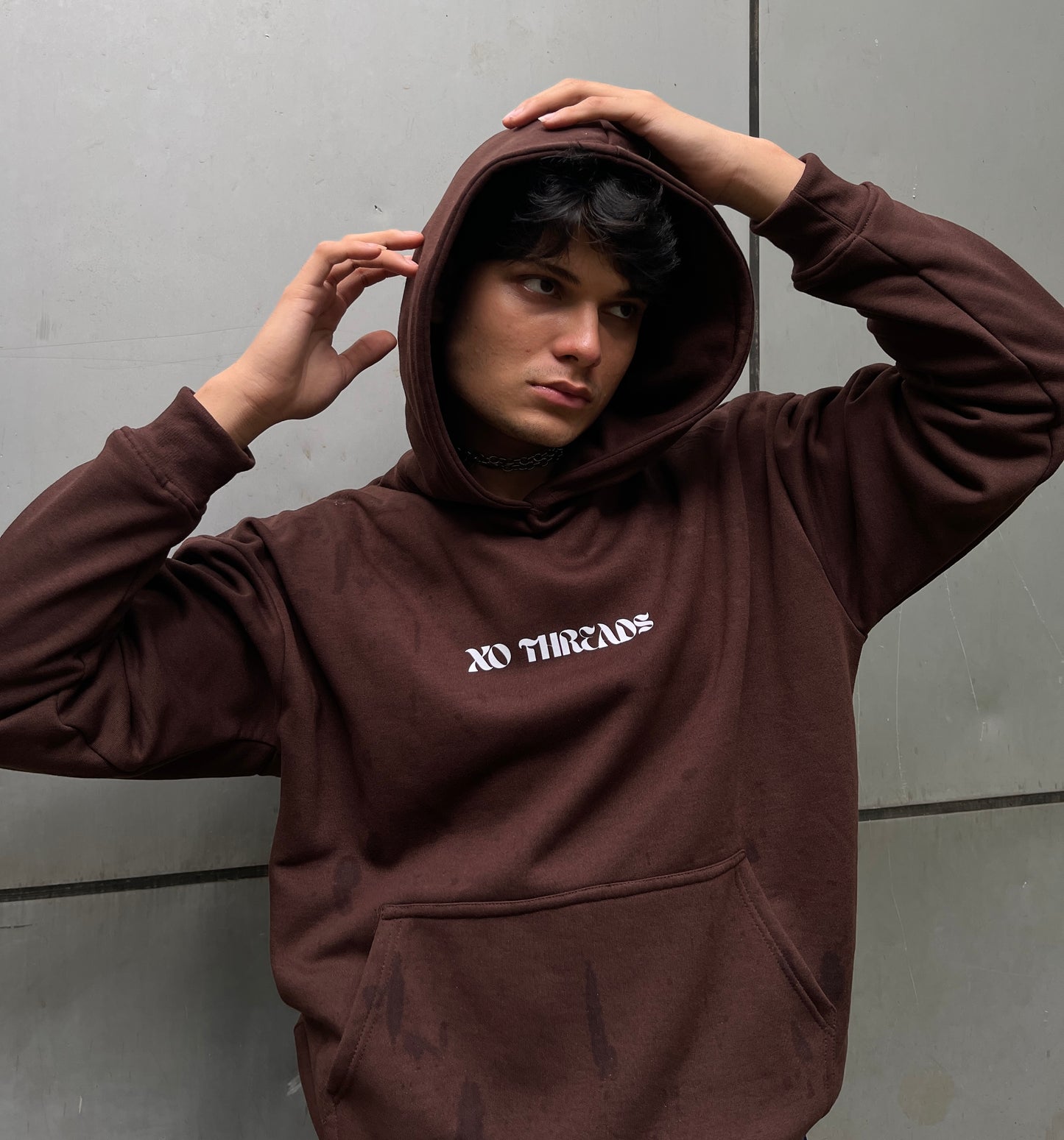 Brown Oversized Hoodie