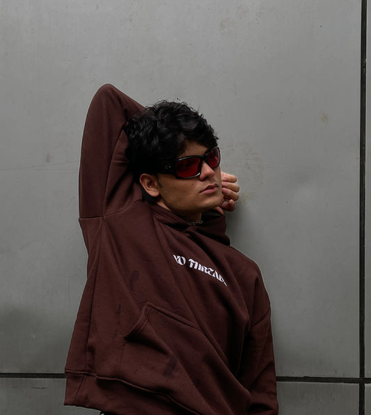 Brown Oversized Hoodie